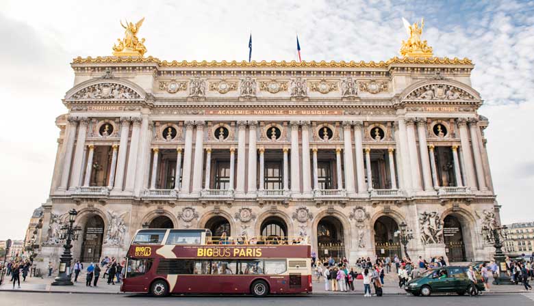 Visitez Paris à bord du Big Bus