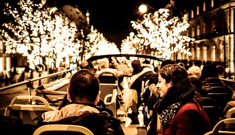 Illuminations de Paris à Noël