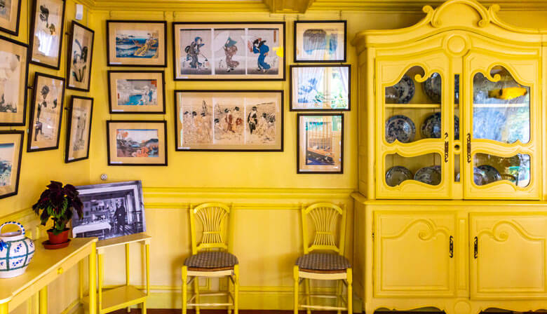 Dining room - Claude Monet's house