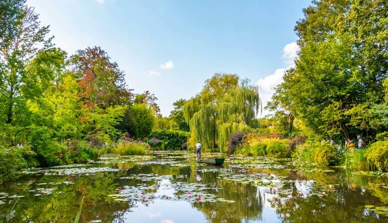 Wassergärten von Claude Monet in Giverny