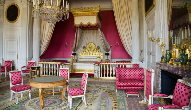 Habitación King dentro del Palacio de Versalles