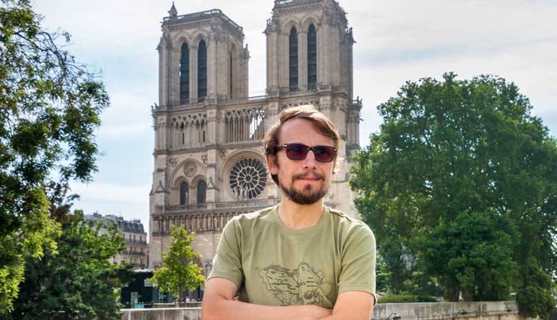 Visita audio guiada de Notre-Dame de París y de su barrio con la voz de Lorànt Deutsch