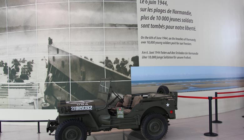 Visit the Memorial Peace museum in Caen Normandy