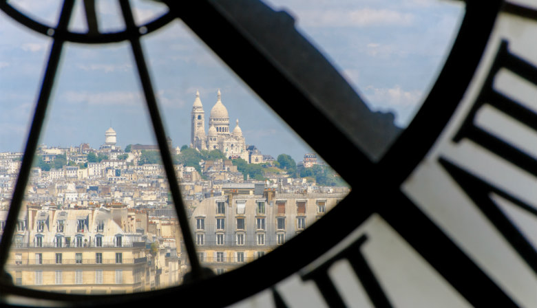 Vista de París desde el Museo de Orsay