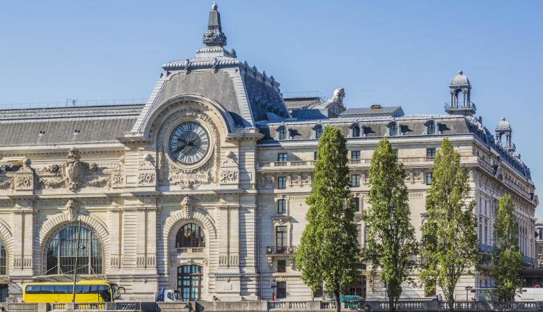 View of the Musée d'Orsay in Paris