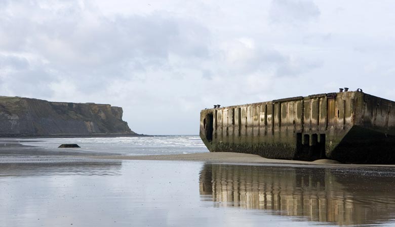 Private all day guided tour of the D-Day landing beaches, with roundtrip transportation from Paris (1-7)