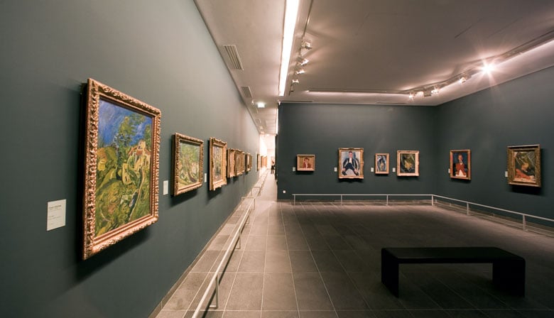 Paintings collection at the Orangerie Museum