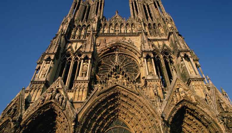 Visit the Cathedral of Reims with its stained glasses
