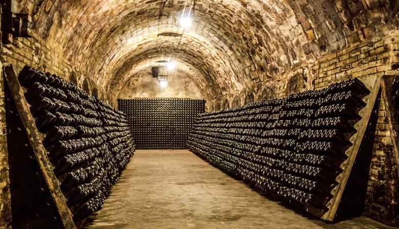 Visite guidée des caves de Champagne