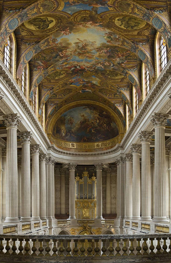 architectes au Chateau de versailles