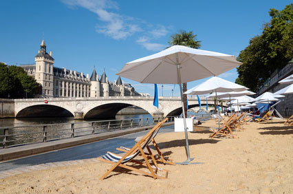 Paris Plage En Bord De Seine Pariscityvision