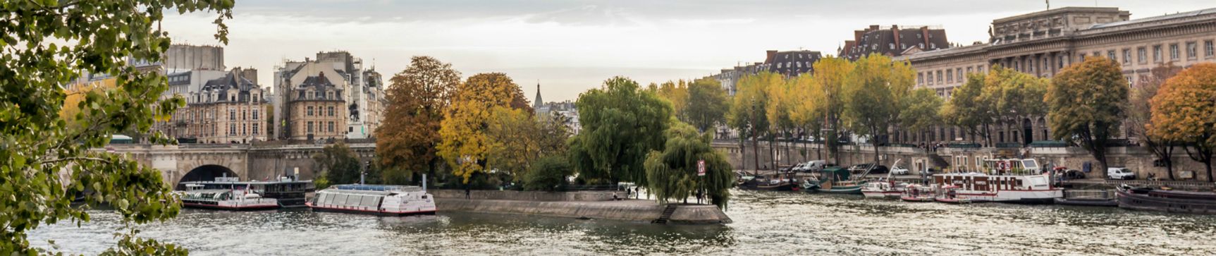 boat trip on the seine at night