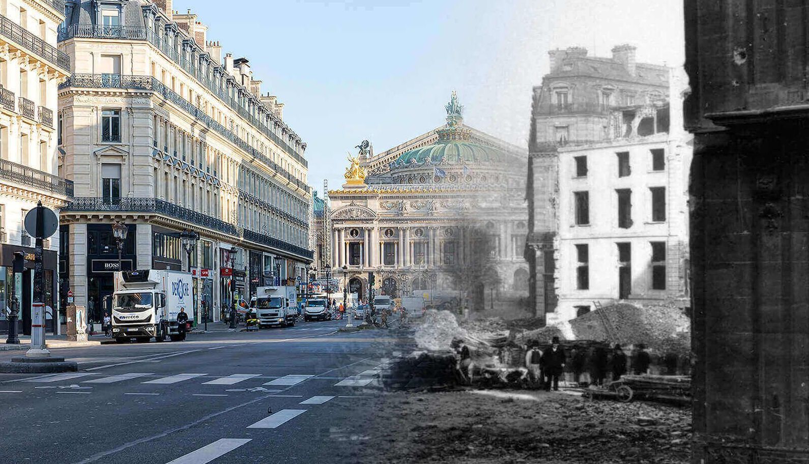 Picture of the old Paris