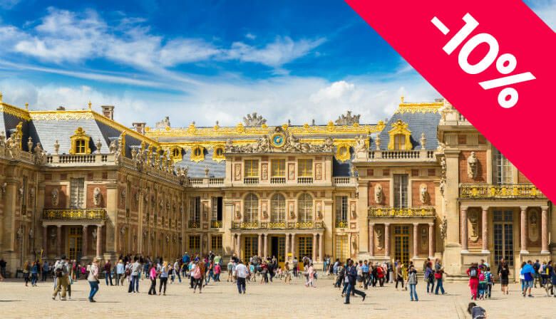 Visita Audio Guiada de meio dia ao Castelo de Versailles