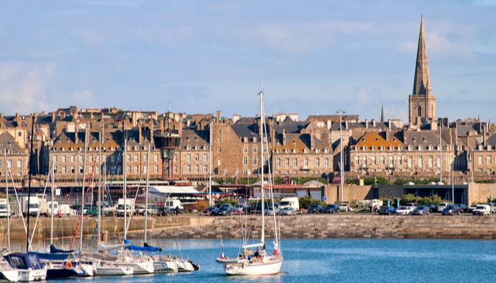 Port of Saint-Malo city