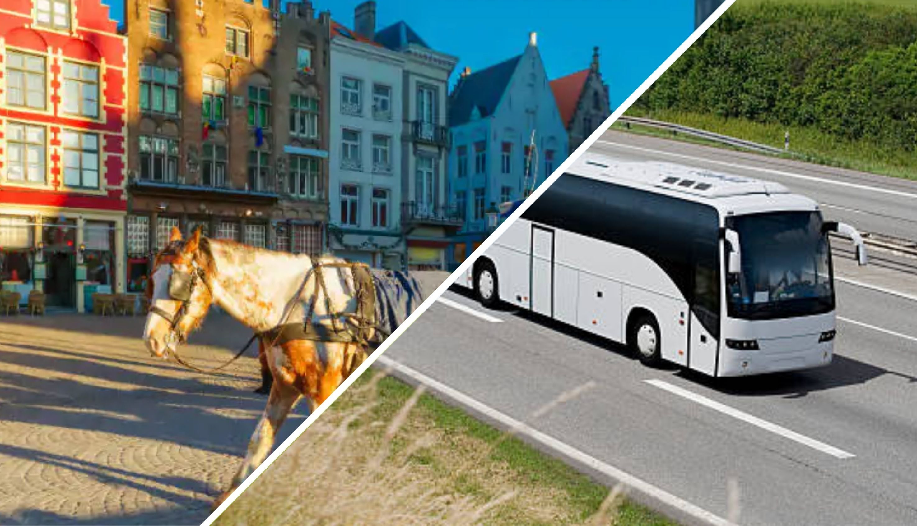 Visite audioguidée de Bruges au départ de Paris ( transport inclus)