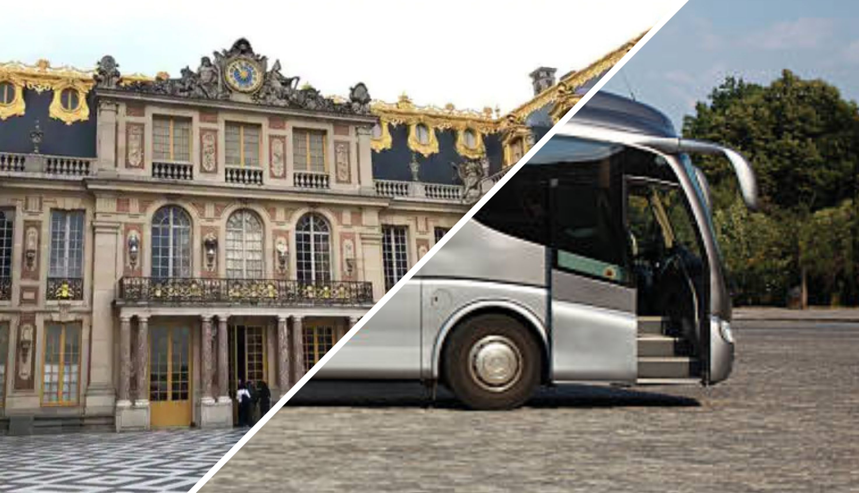 versailles bus tour from paris