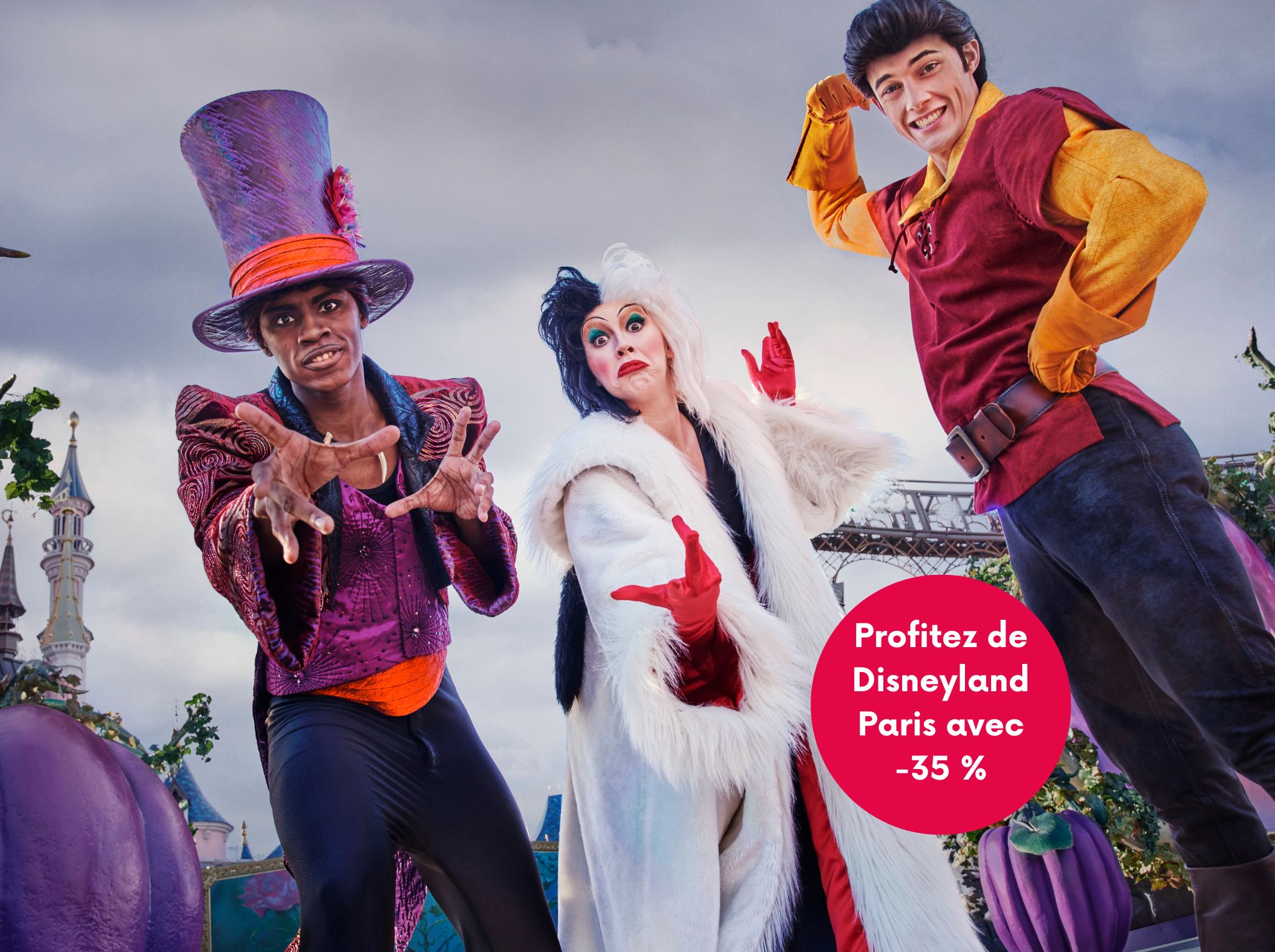 Disneyland® Paris : 1 jour 1 Parc avec Transport