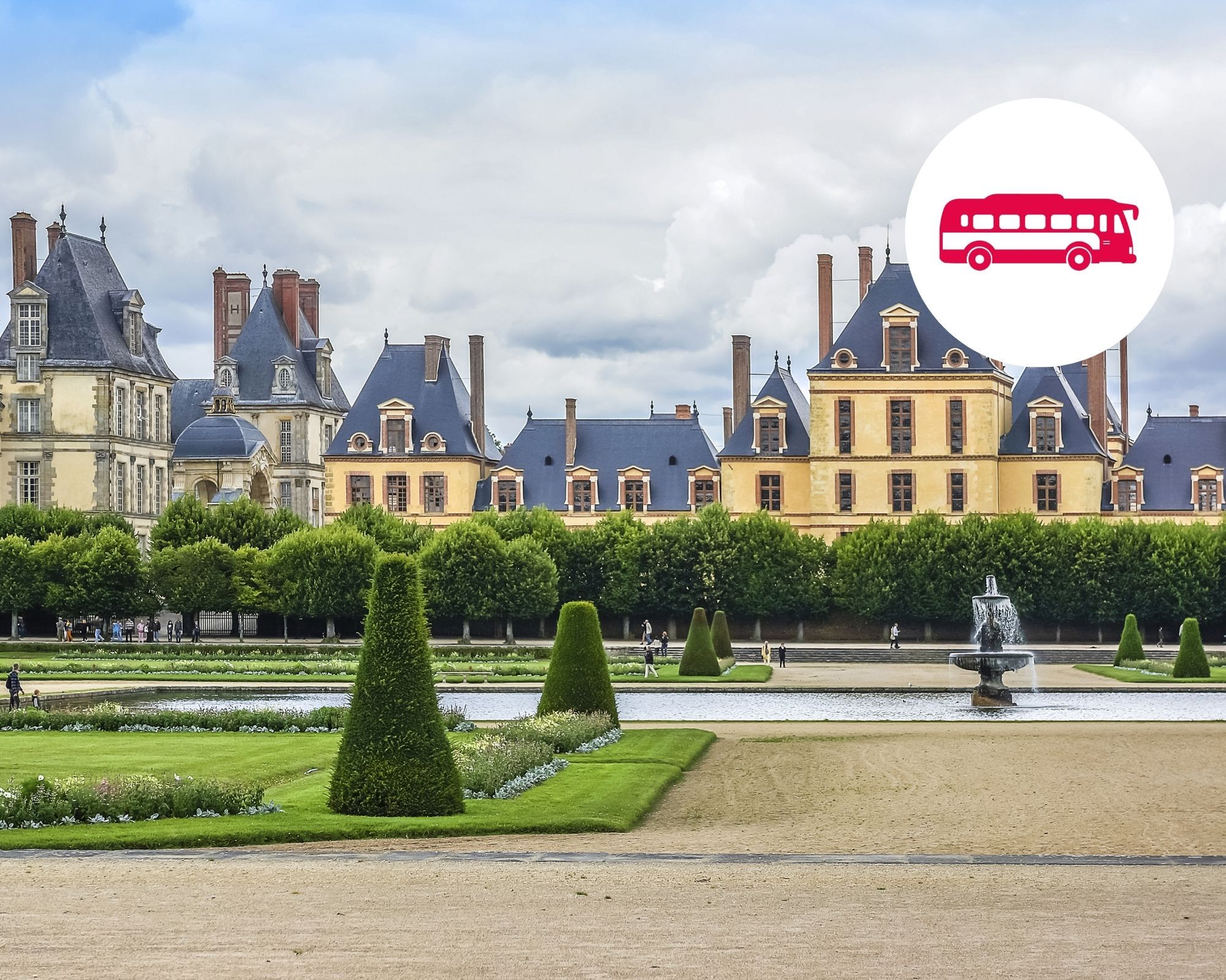 Visita audioguiada de un día a Fontainebleau y Vaux le Vicomte con transporte desde París