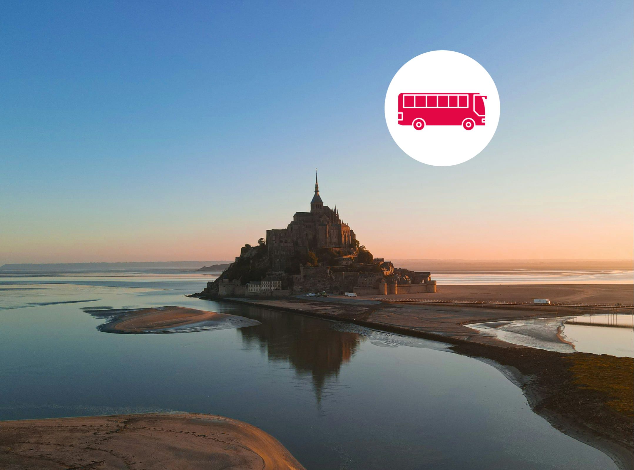 Visite o Mont Saint Michel, classificado como patrimônio mundial pela UNESCO