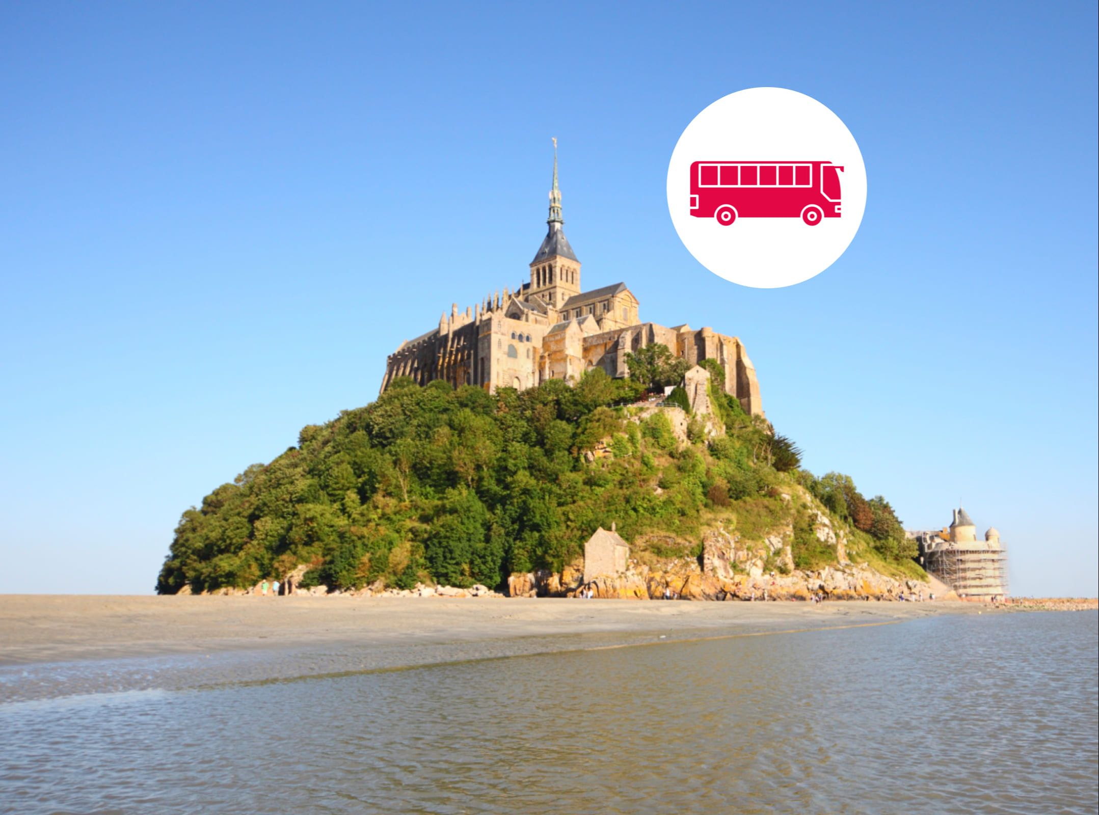 View of the Mont Saint Michel