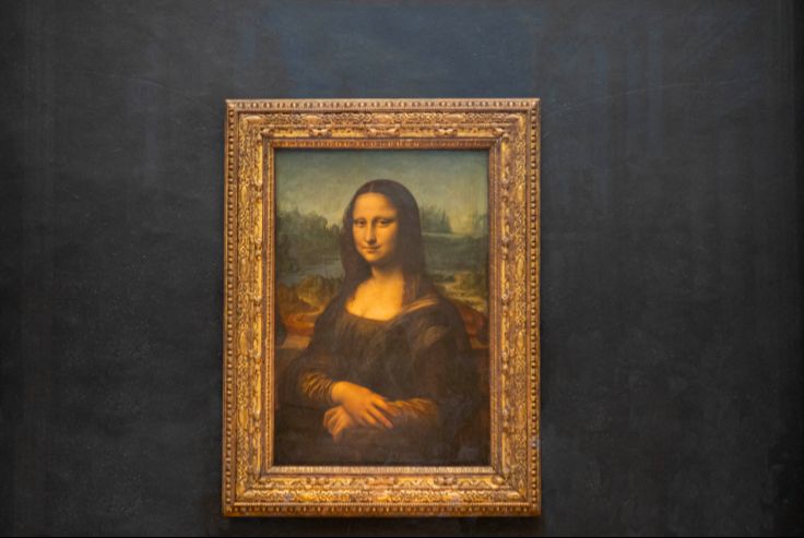 First entrance to the Louvre museum with access to Mona Lisa painting (reserved access)