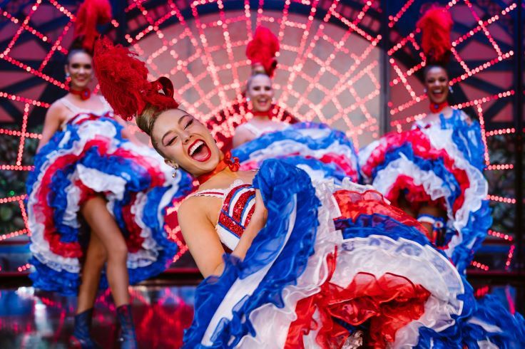 Oriental ambience at the Moulin Rouge