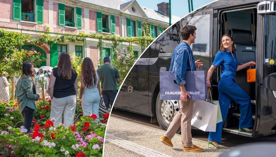 Journée découverte : Fondation Monet et shopping au centre McArthurGlen, avec Transport au départ de Paris